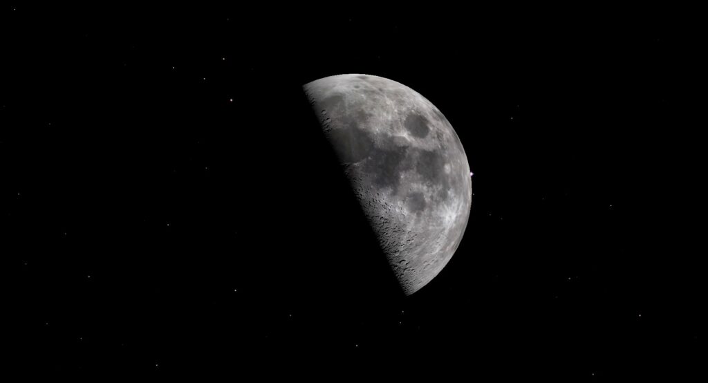 First quarter Moon on January 9, 2022 | SkyNews