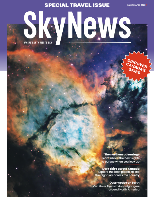 The cover of the March/April 2022 issue of SkyNews. | SkyNews