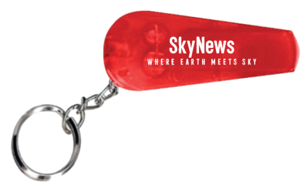 SkyNews red light keychain | SkyNews
