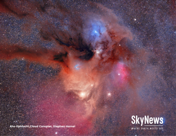Rho Ophiuchi cloud complex by Stephan Hamel, magnet | SkyNews